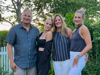 Mr. Rich, his wife Sabrina & daughters, Ariana and Olivia
